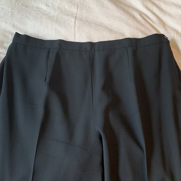 Woman’s worsted Wool. Lined Evans Picone black dress pants size 16w. USA made. - Picture 5 of 6